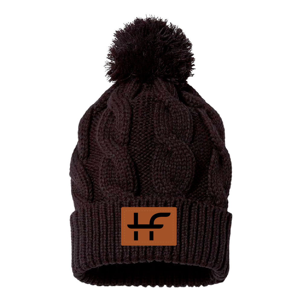 HealthFitness Chunk Twist Cuffed Beanie