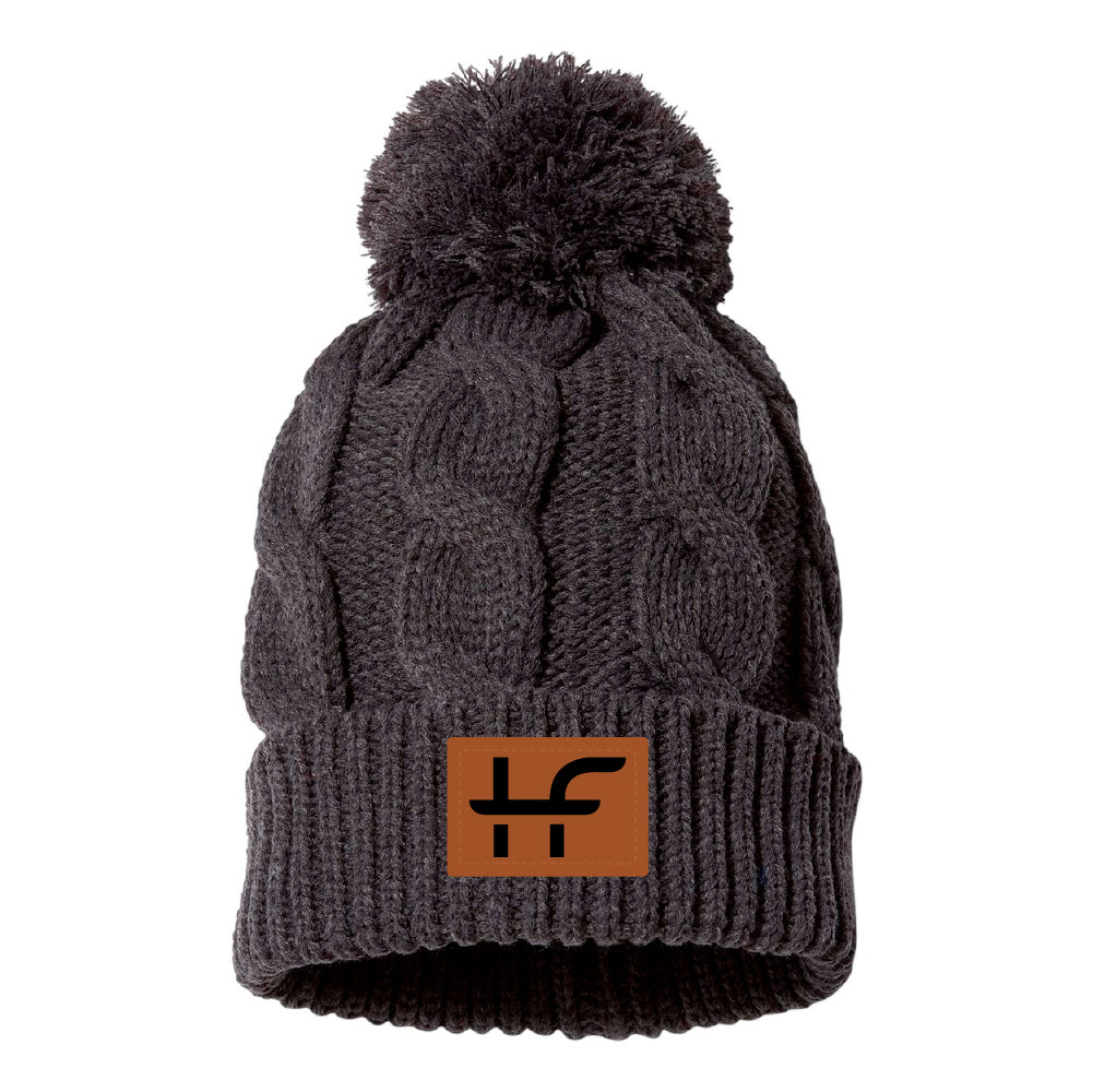 HealthFitness Chunk Twist Cuffed Beanie