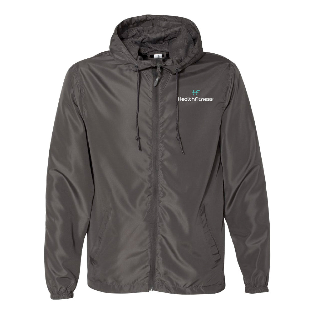 HealthFitness Lightweight Windbreaker Full-Zip Jacket
