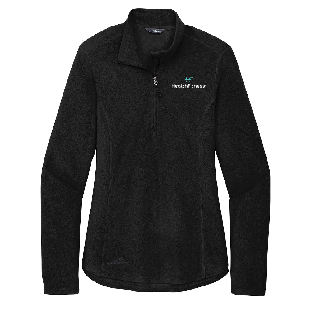 HealthFitness Eddie Bauer® Ladies 1/2-Zip Microfleece Jacket