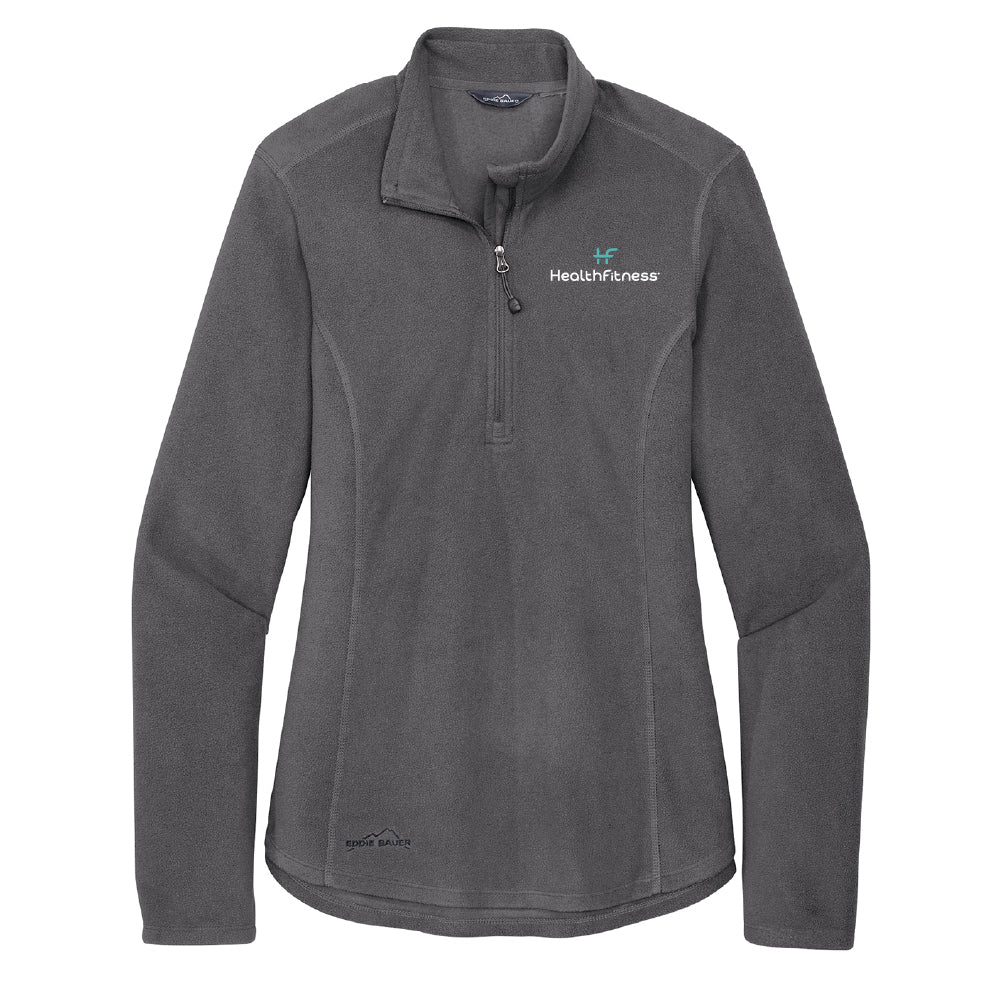 HealthFitness Eddie Bauer® Ladies 1/2-Zip Microfleece Jacket
