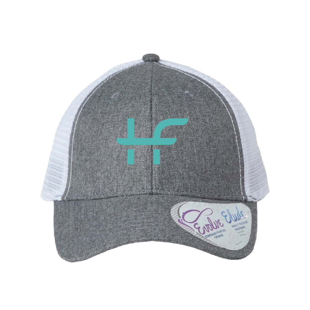 HealthFitness Women's Modern Trucker Cap