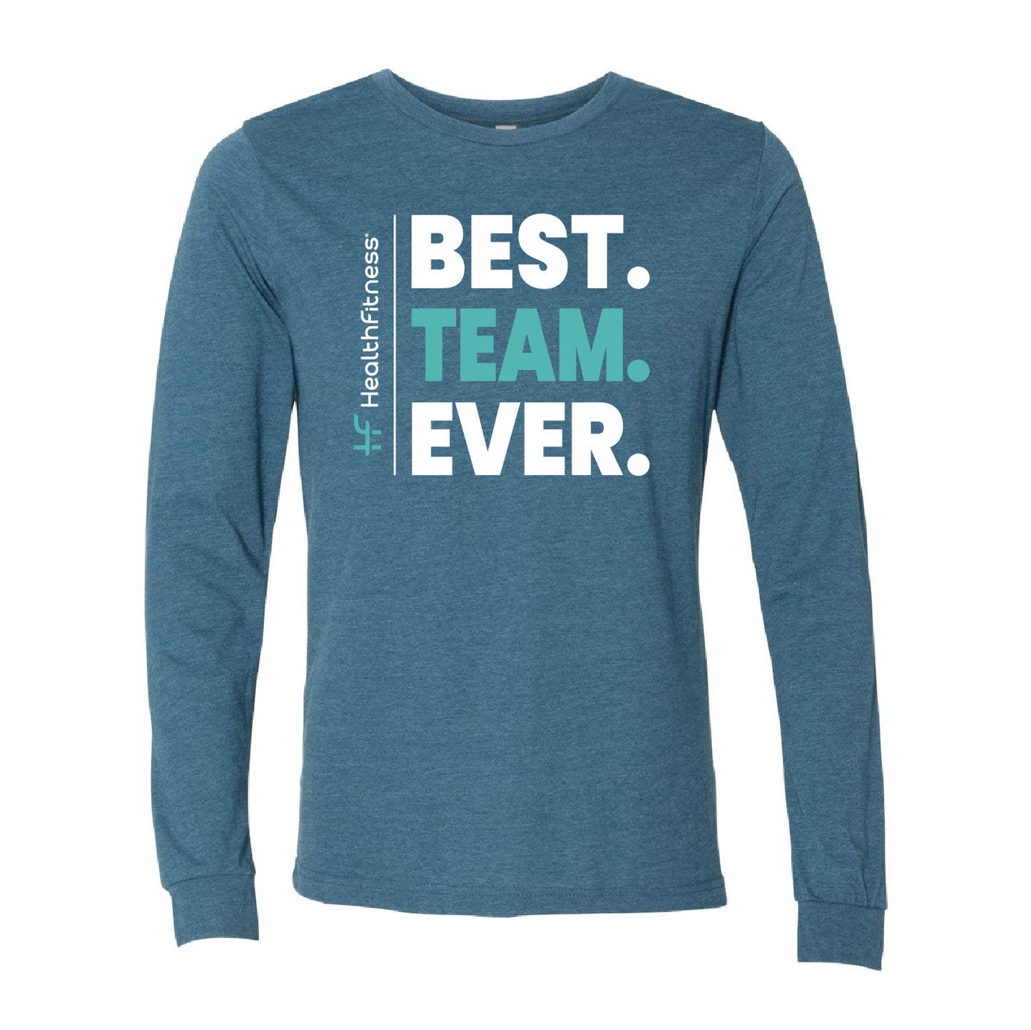 Best Team Ever Heather Long Sleeve Tee