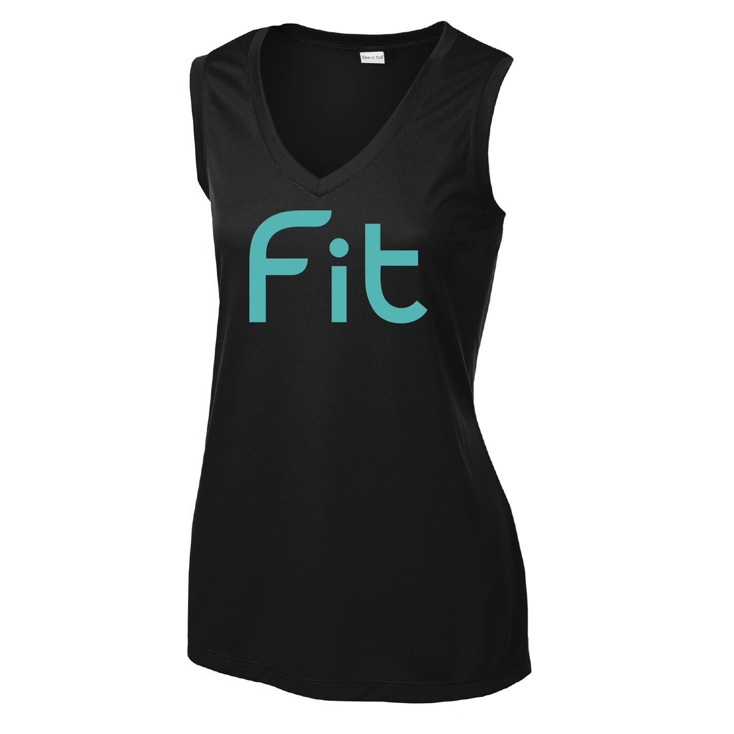 HealthFitness Ladies Sleeveless V-Neck Tee (FIT)
