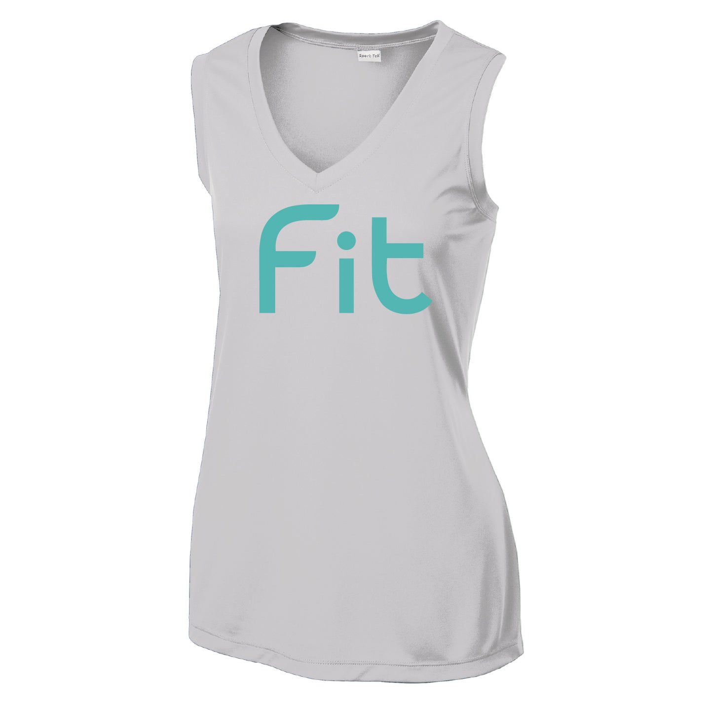 HealthFitness Ladies Sleeveless V-Neck Tee (FIT)