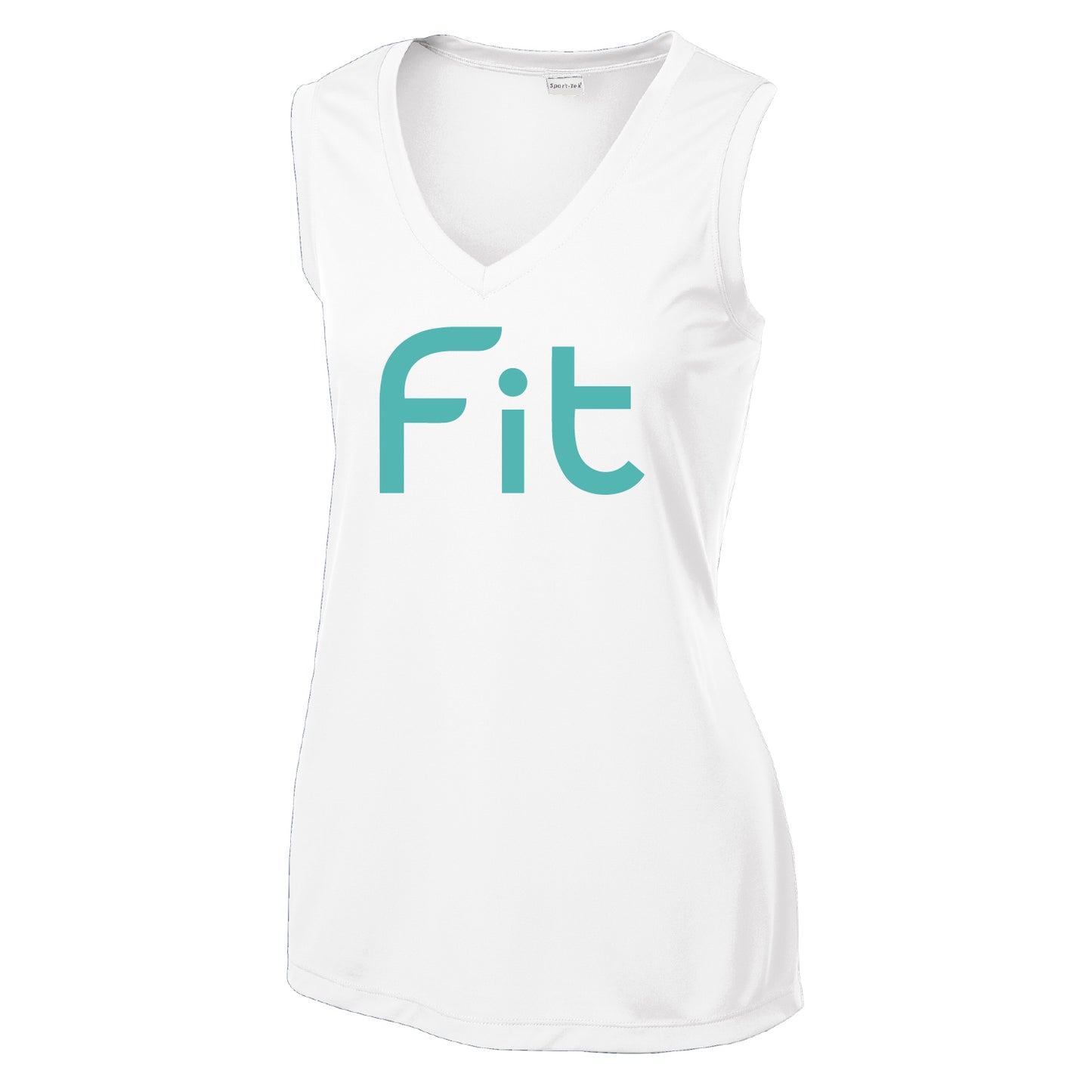 HealthFitness Ladies Sleeveless V-Neck Tee (FIT)