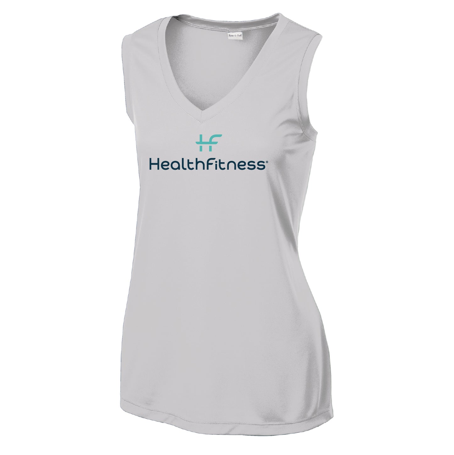 HealthFitness Ladies Sleeveless V-Neck Tee (HF FF)