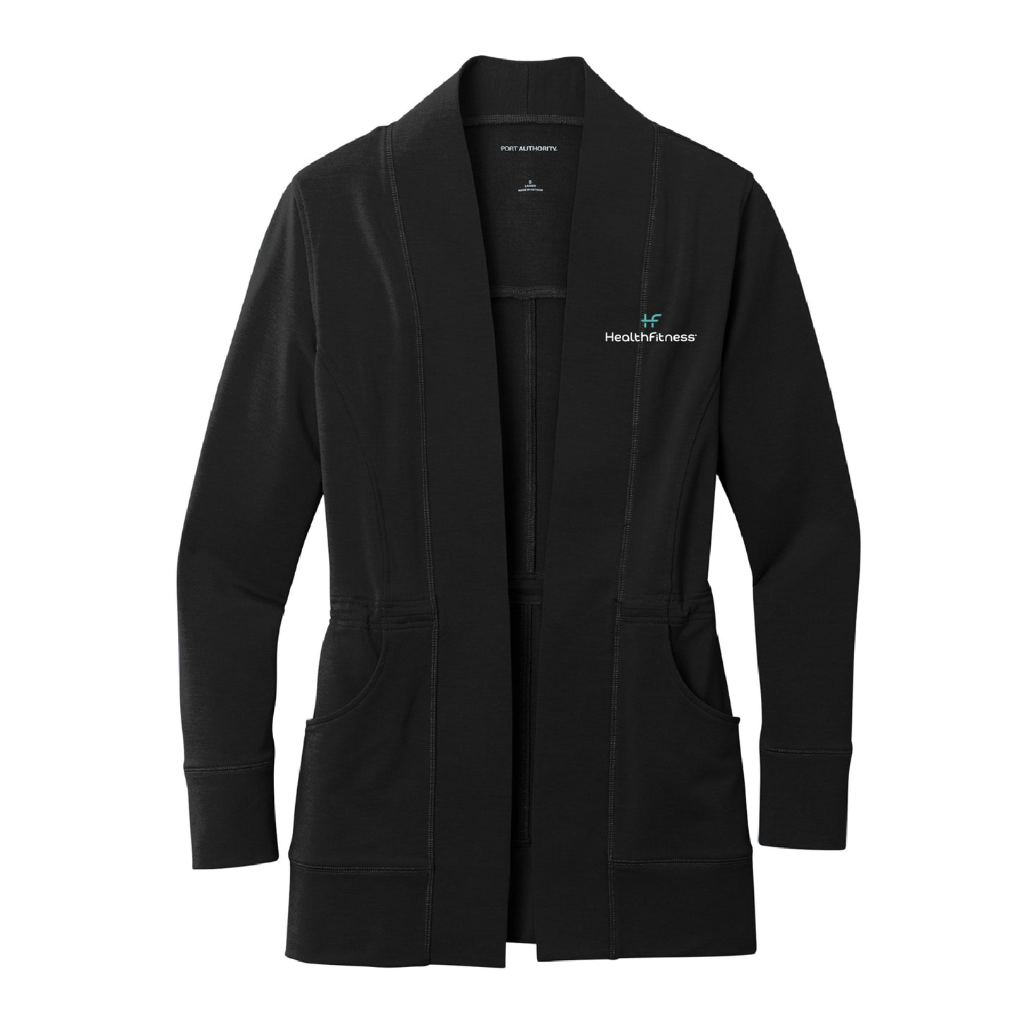 HealthFitness Women's Microterry Cardigan
