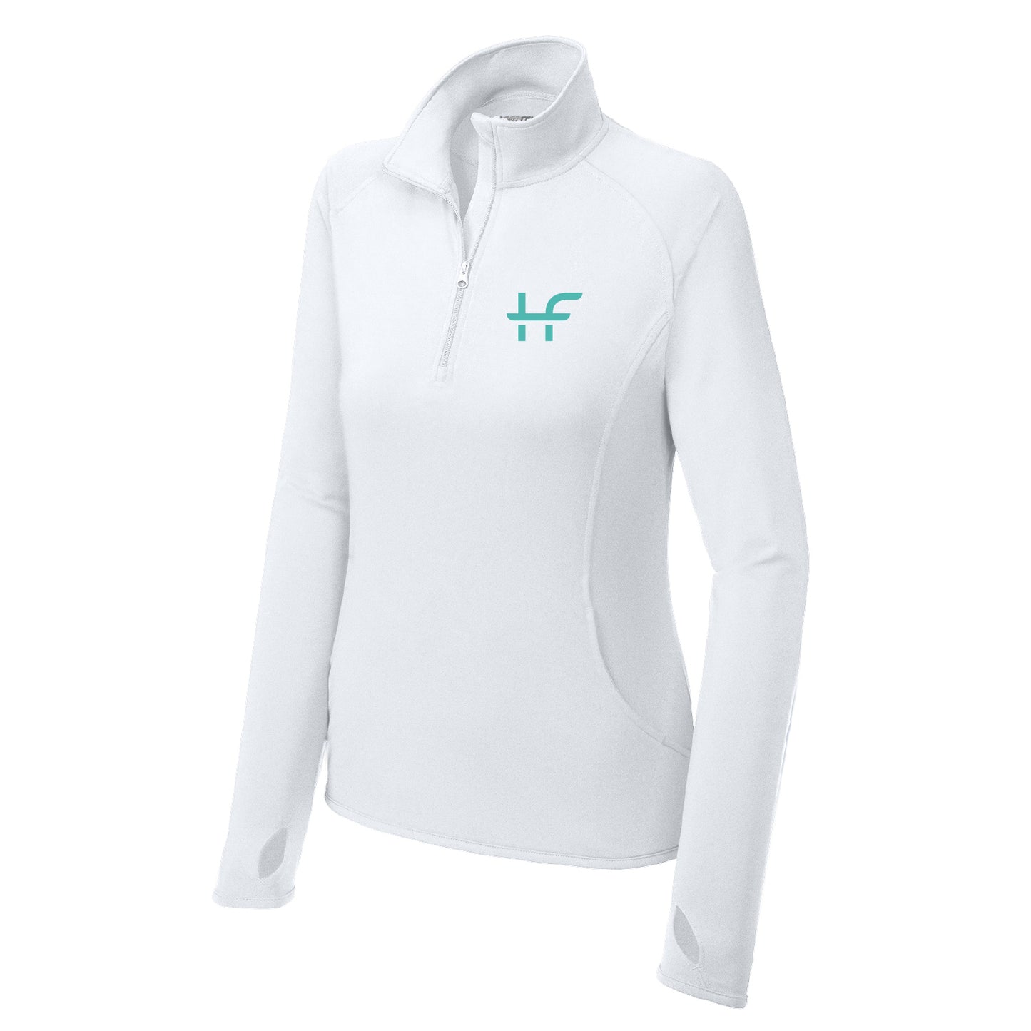 HealthFitness Ladies Sport-Wick Stretch 1/2-Zip (HF)