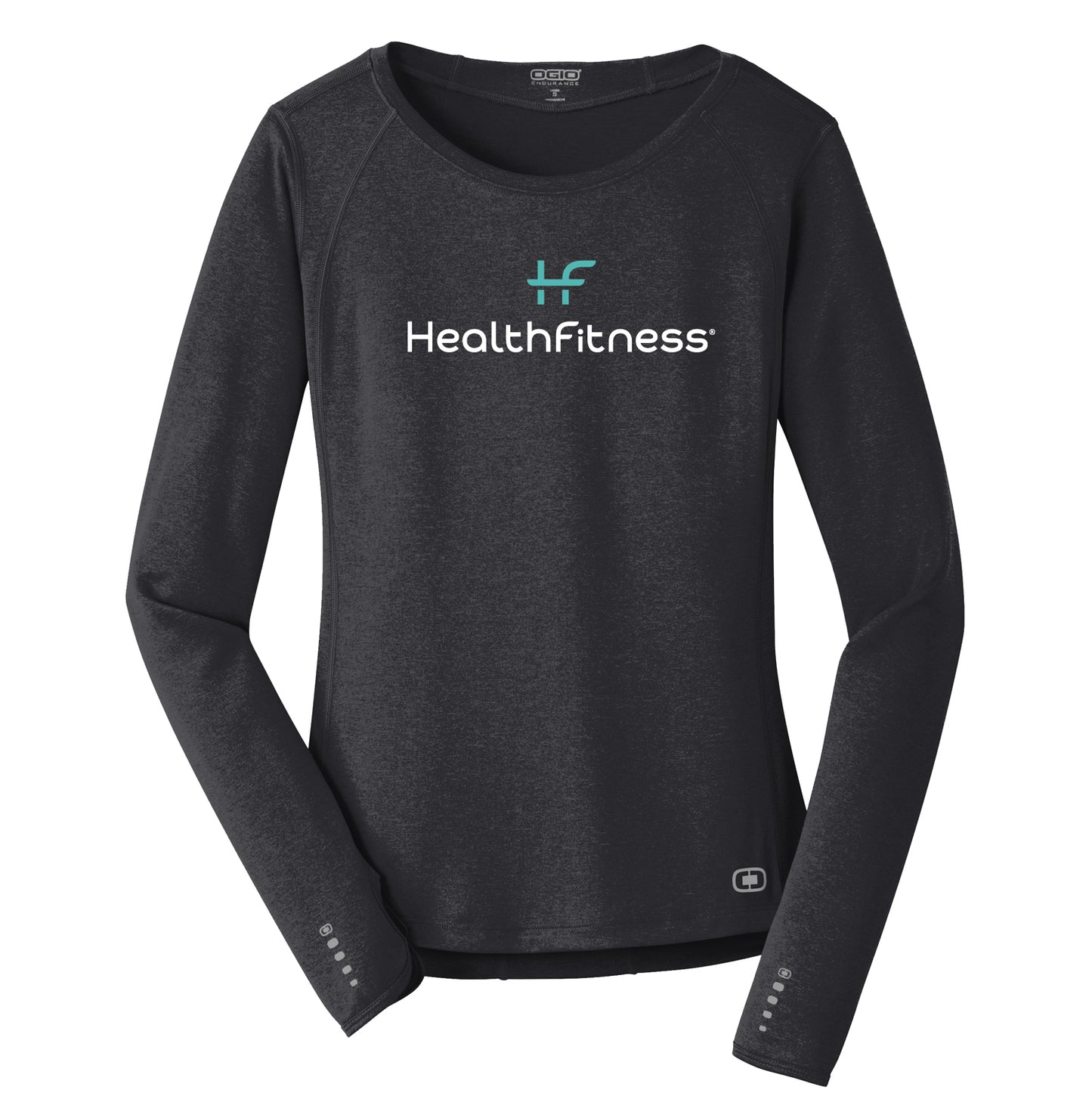HealthFitness OGIO® ENDURANCE Ladies Long Sleeve Pulse Crew (HF FF)