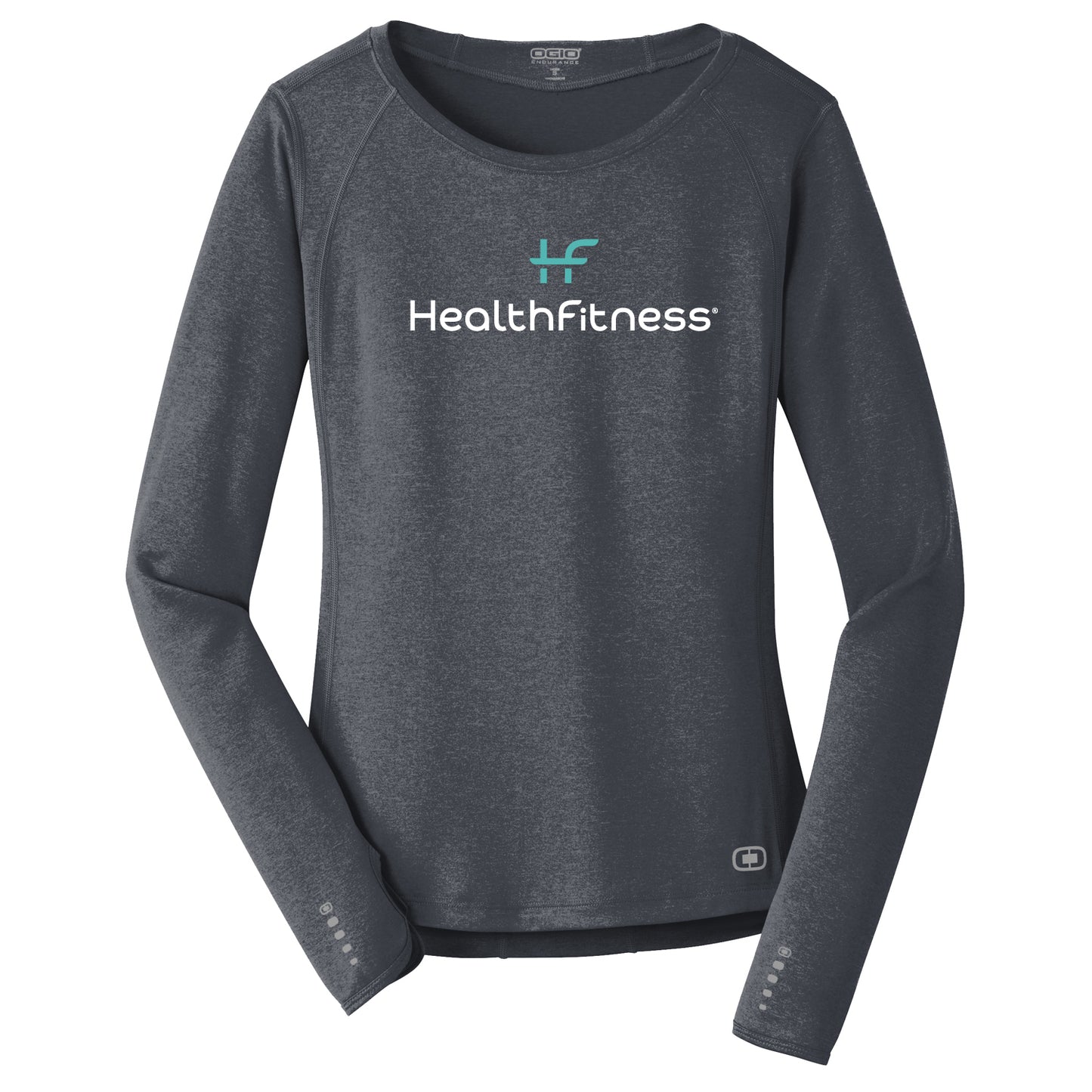 HealthFitness OGIO® ENDURANCE Ladies Long Sleeve Pulse Crew (HF FF)