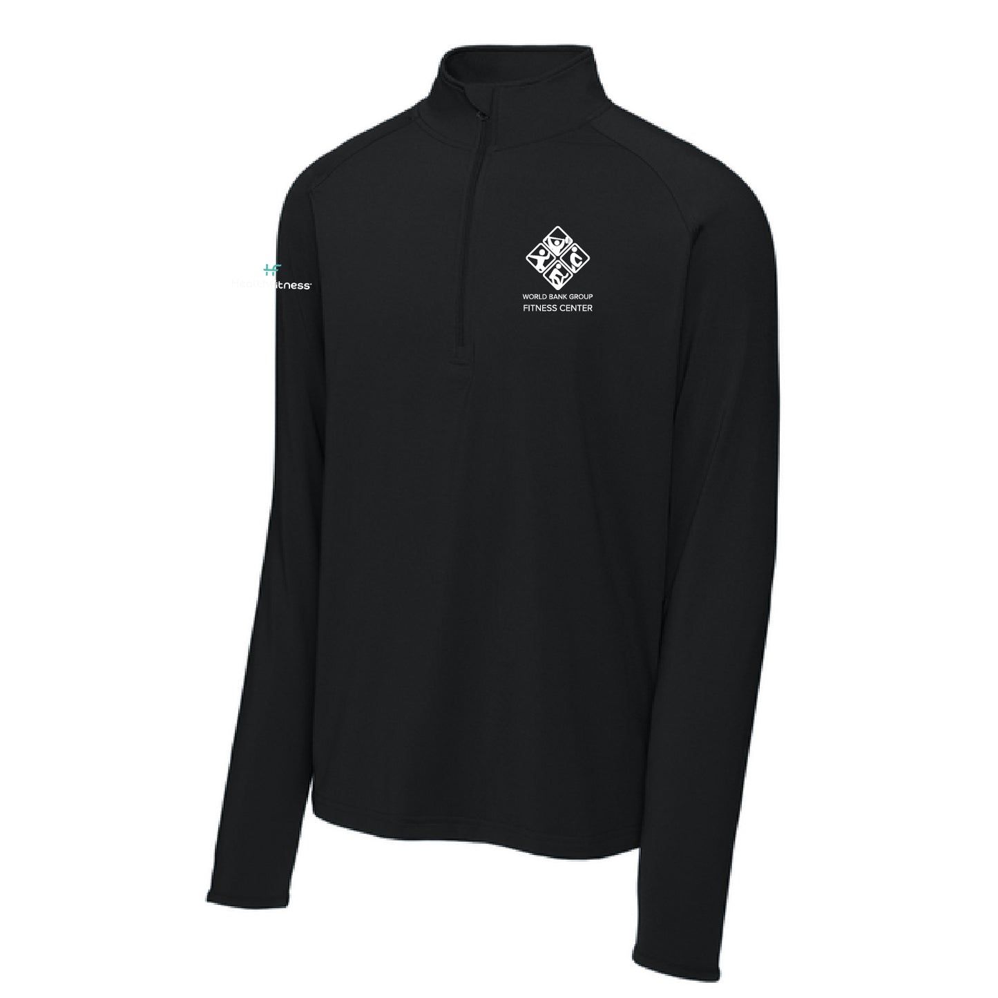 HF World Bank Sport-Wick® Stretch 1/4-Zip Pullover