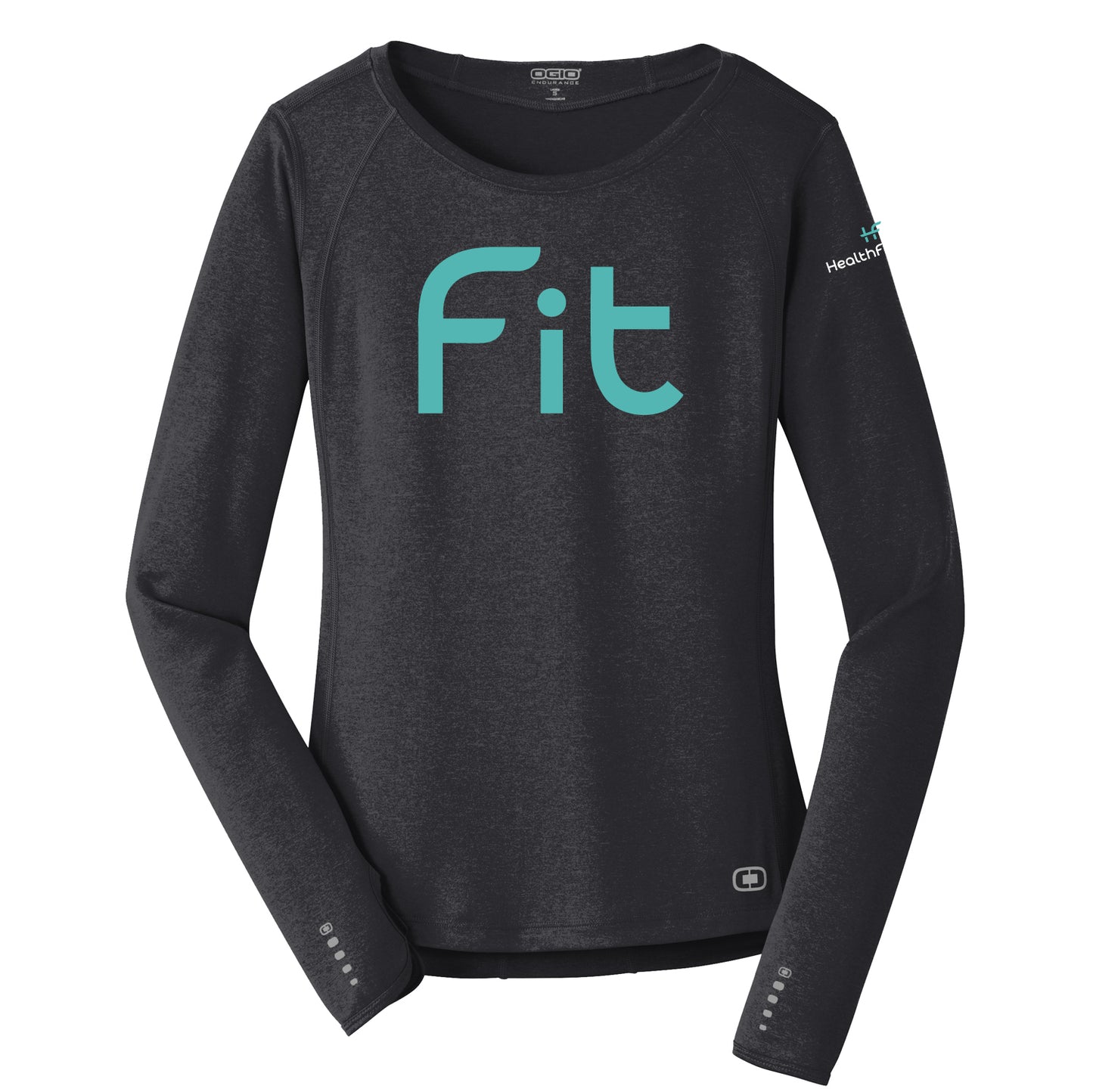 HealthFitness OGIO® ENDURANCE Ladies Long Sleeve Pulse Crew (FIT)