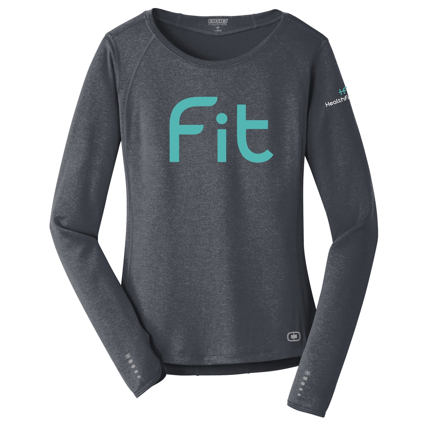 HealthFitness OGIO® ENDURANCE Ladies Long Sleeve Pulse Crew (FIT)