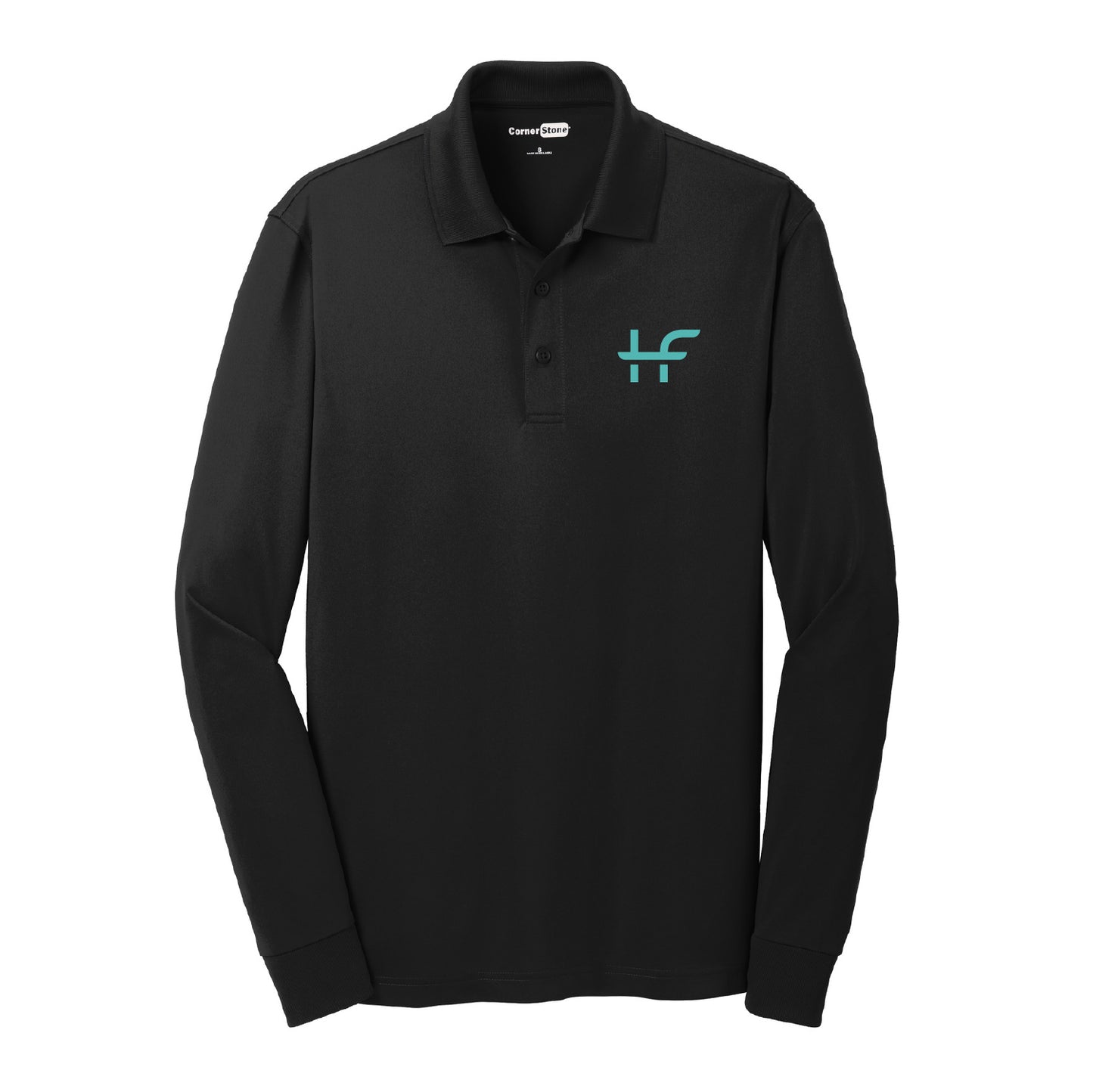 HealthFitness Long Sleeve Polo (HF)