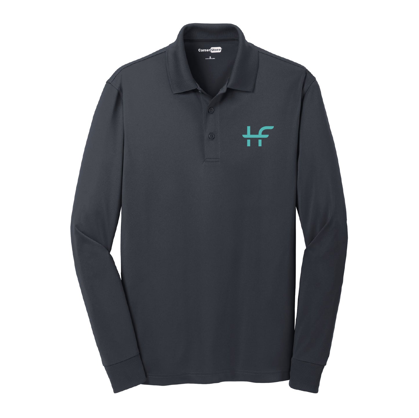 HealthFitness Long Sleeve Polo (HF)