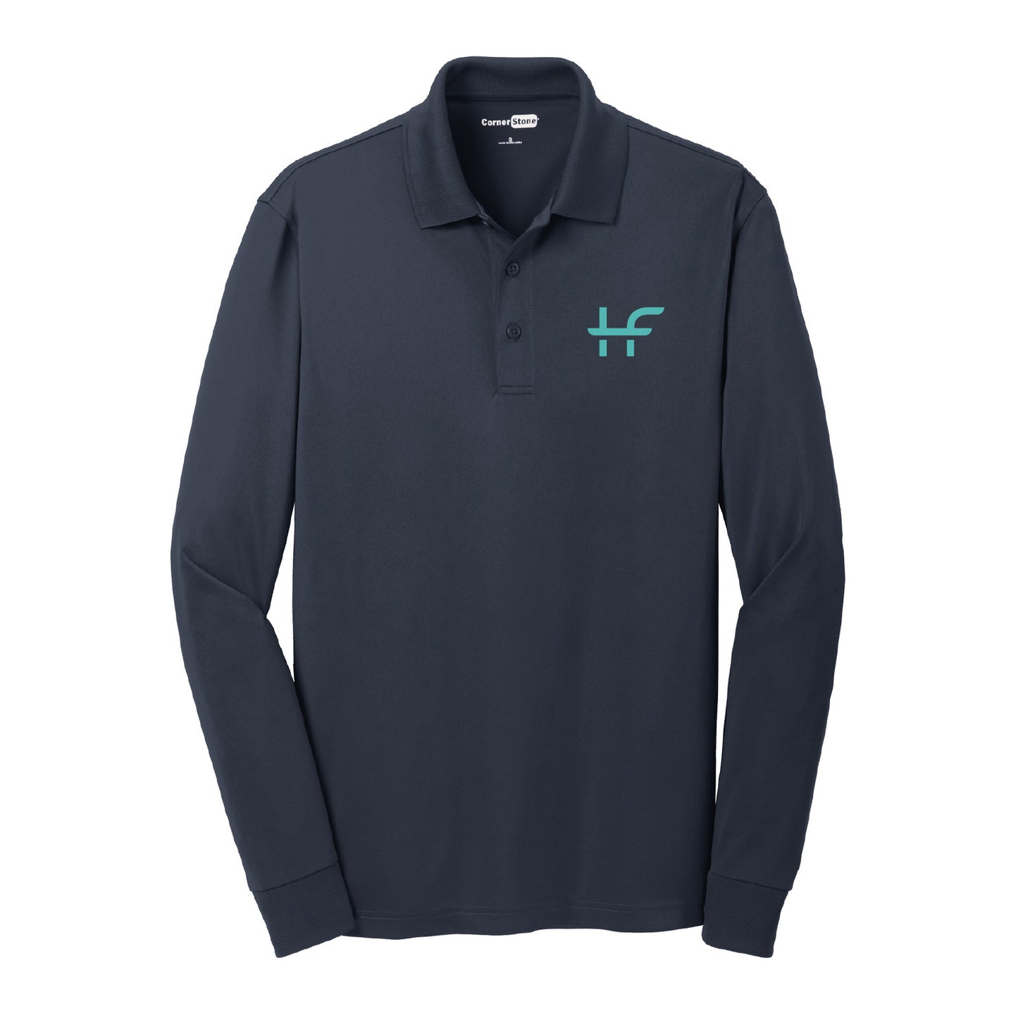 HealthFitness Long Sleeve Polo (HF)