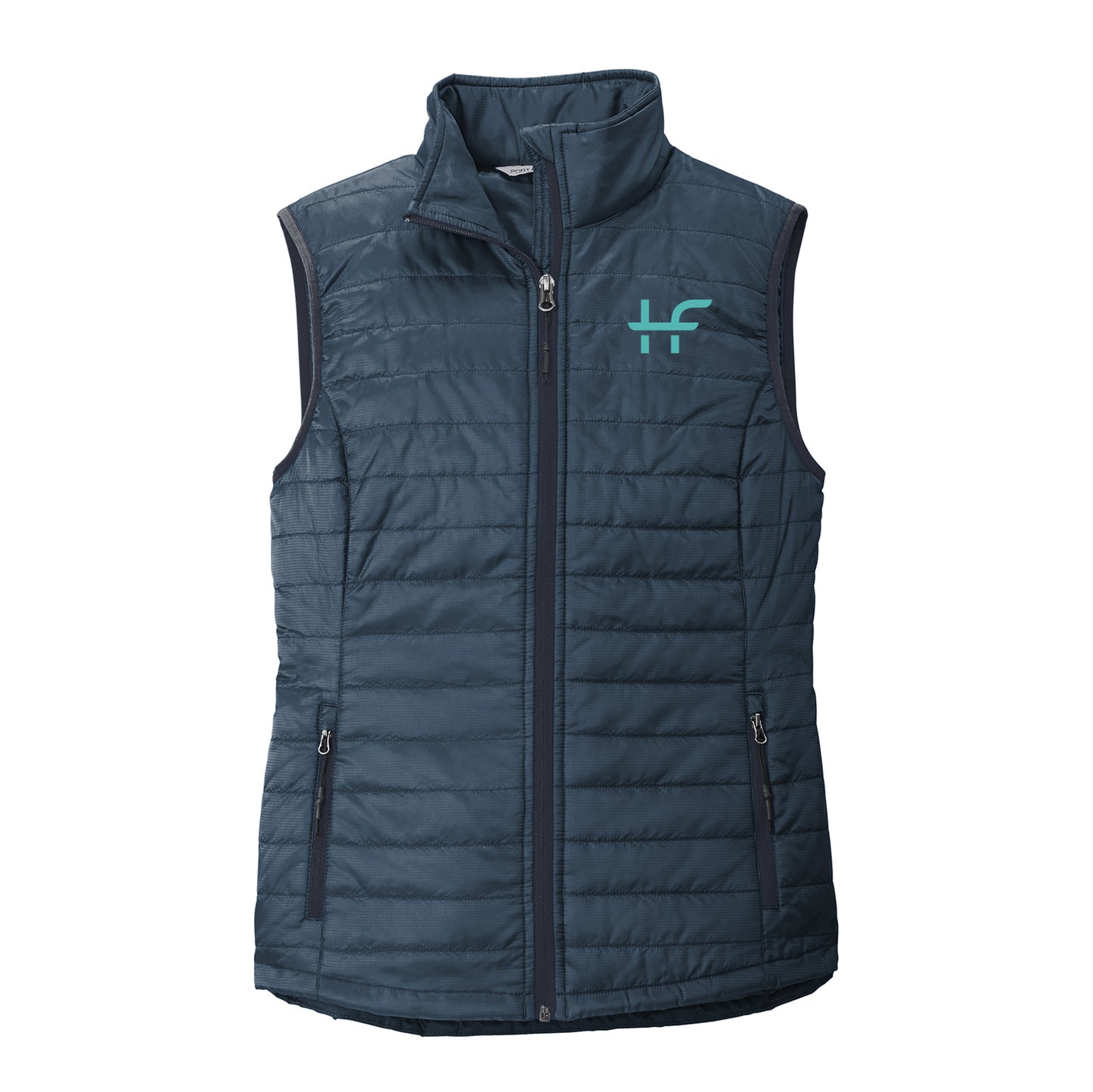 HealthFitness Ladies Packable Puffy Vest (HF)