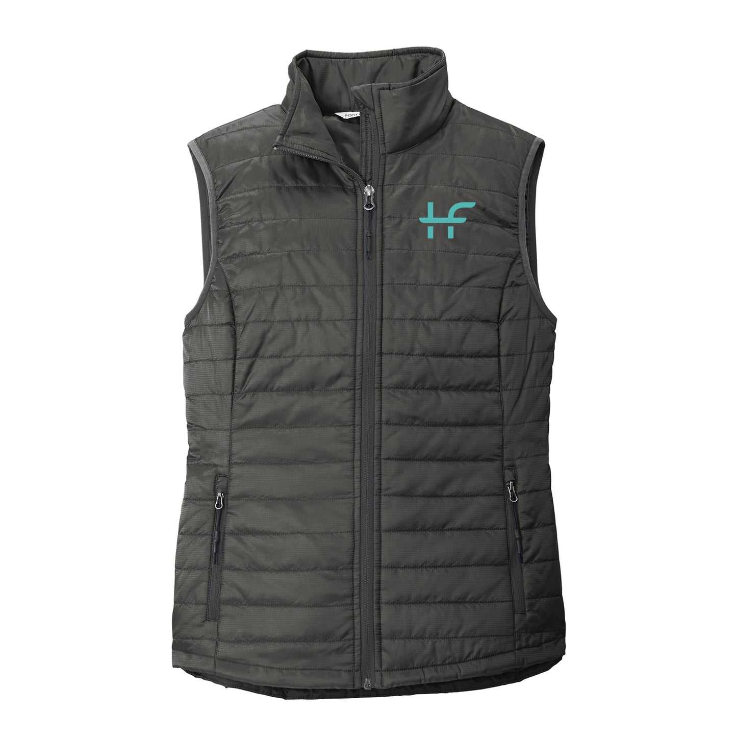 HealthFitness Ladies Packable Puffy Vest (HF)