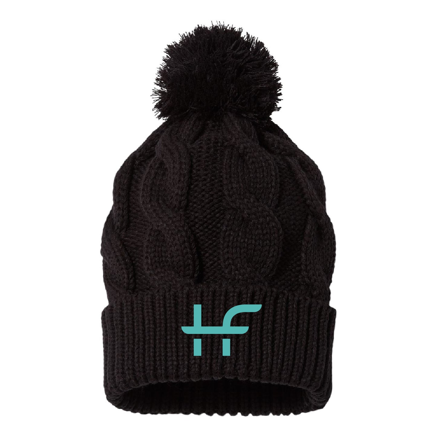 HealthFitness Chunk Twist Cuffed Beanie (HF)