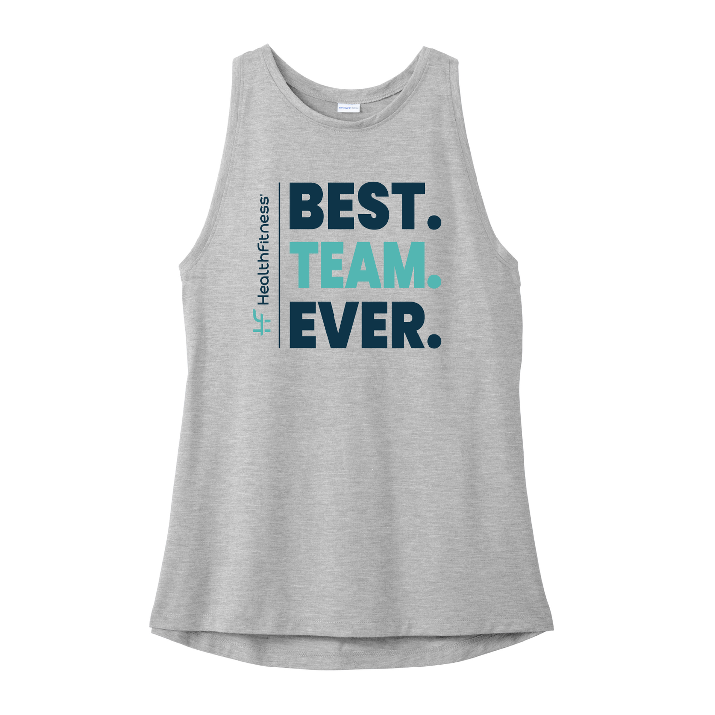 Best Team Ever Ladies Tri-Blend Wicking Tank