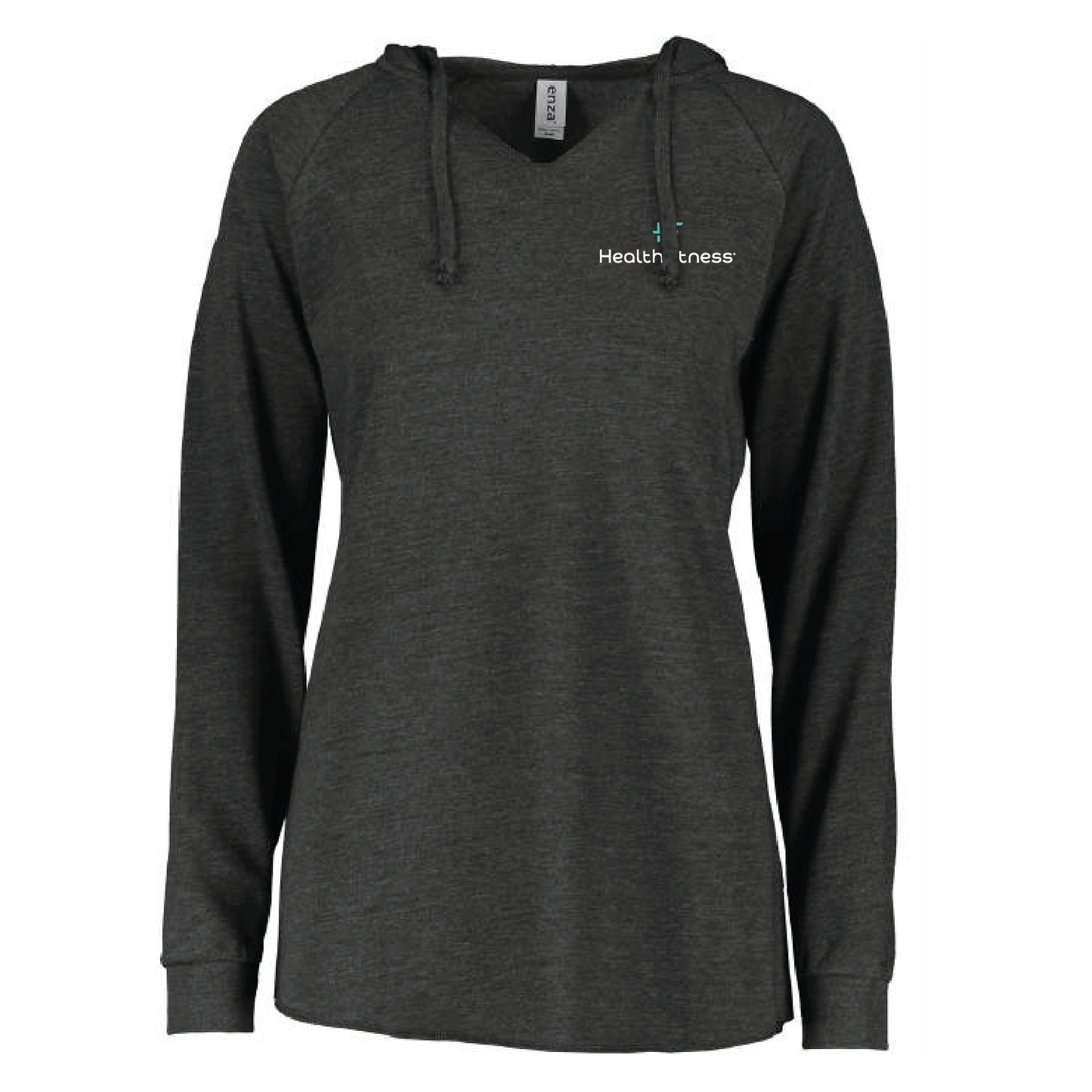 HealthFitness Ladies Beach Fleece Pullover Hood