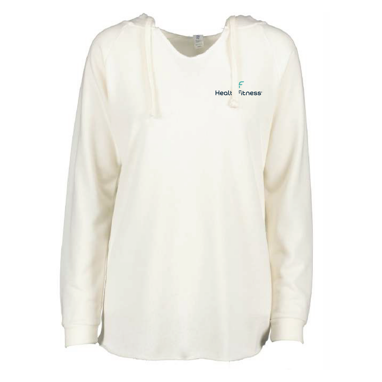 HealthFitness Ladies Beach Fleece Pullover Hood