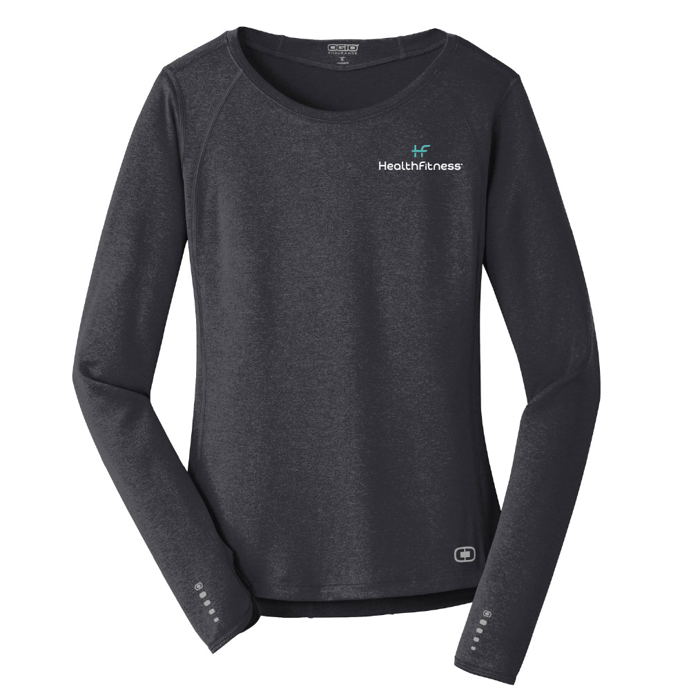 HealthFitness OGIO® ENDURANCE Ladies Long Sleeve Pulse Crew