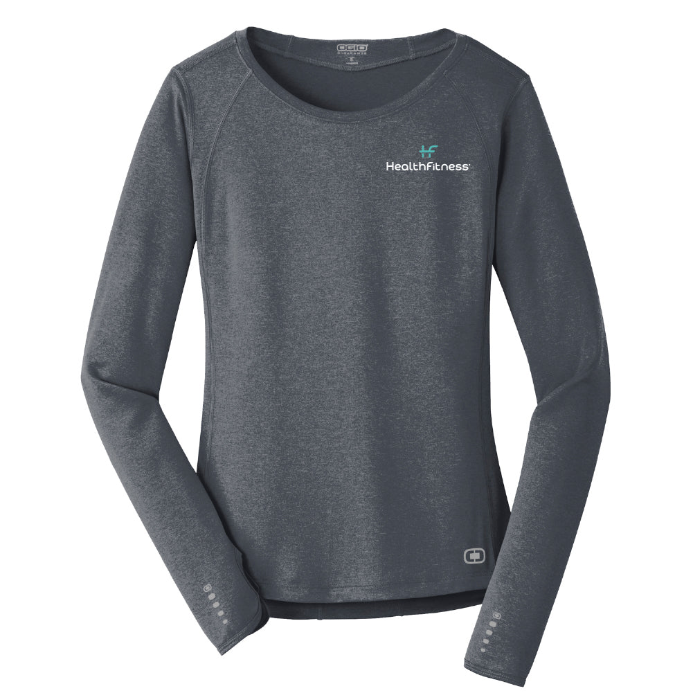 HealthFitness OGIO® ENDURANCE Ladies Long Sleeve Pulse Crew