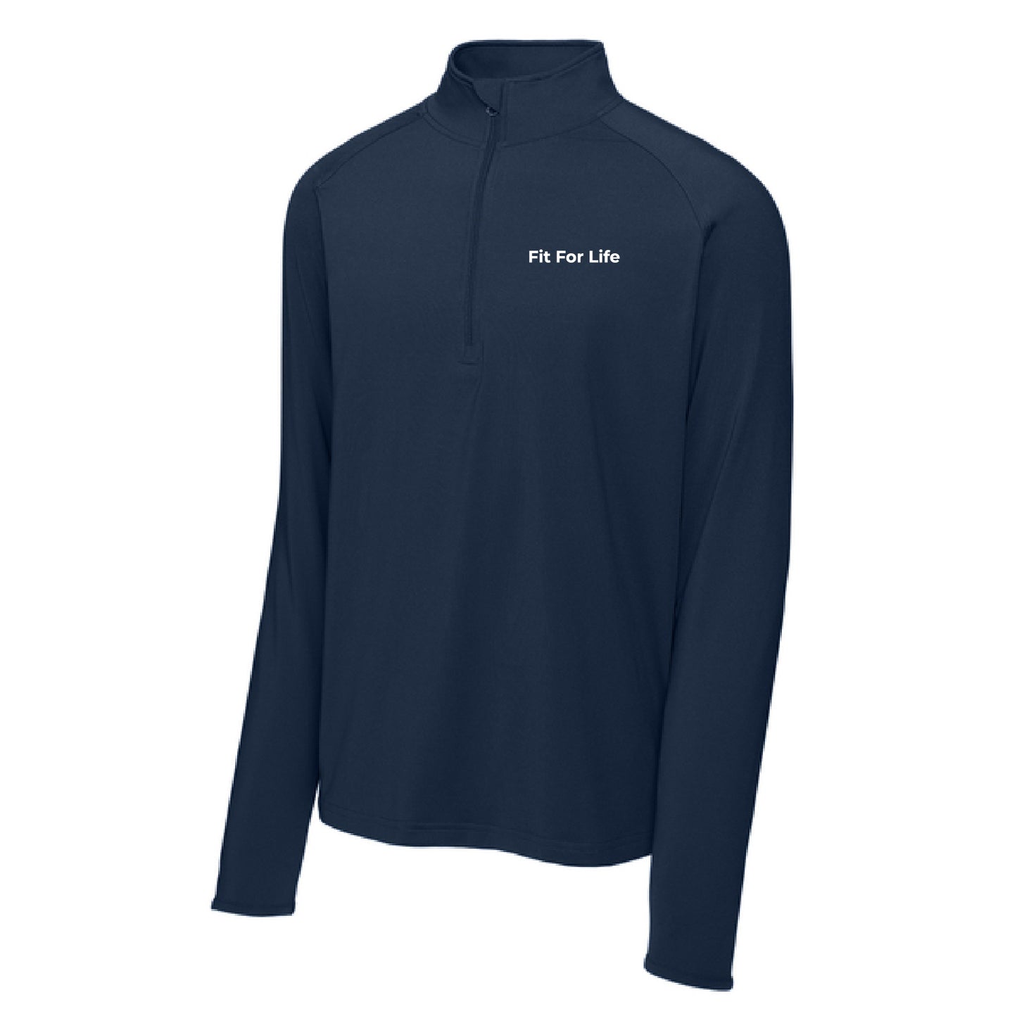 Fit For Life Sport-Wick® Stretch 1/4-Zip Pullover