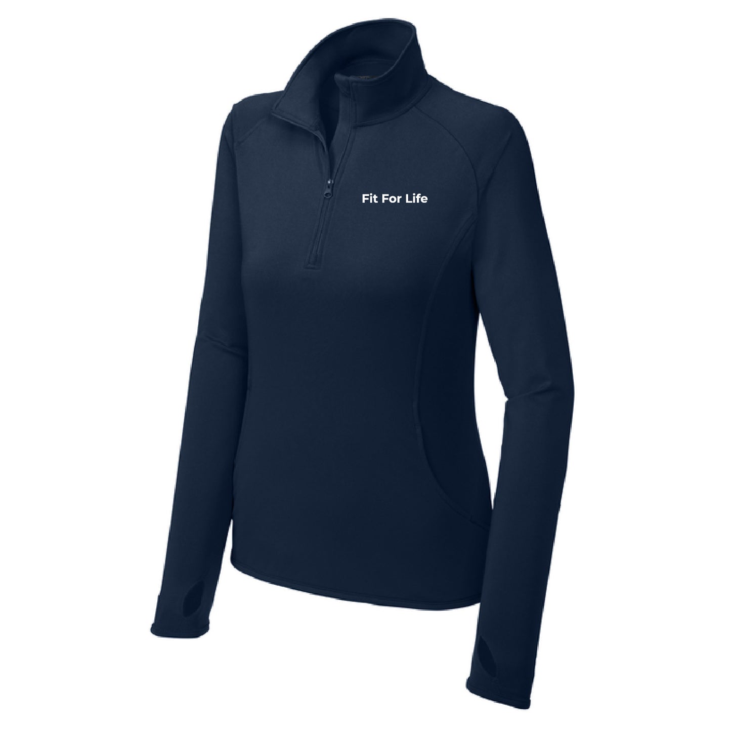 Fit For Life Women's Sport-Wick® Stretch 1/4-Zip Pullover