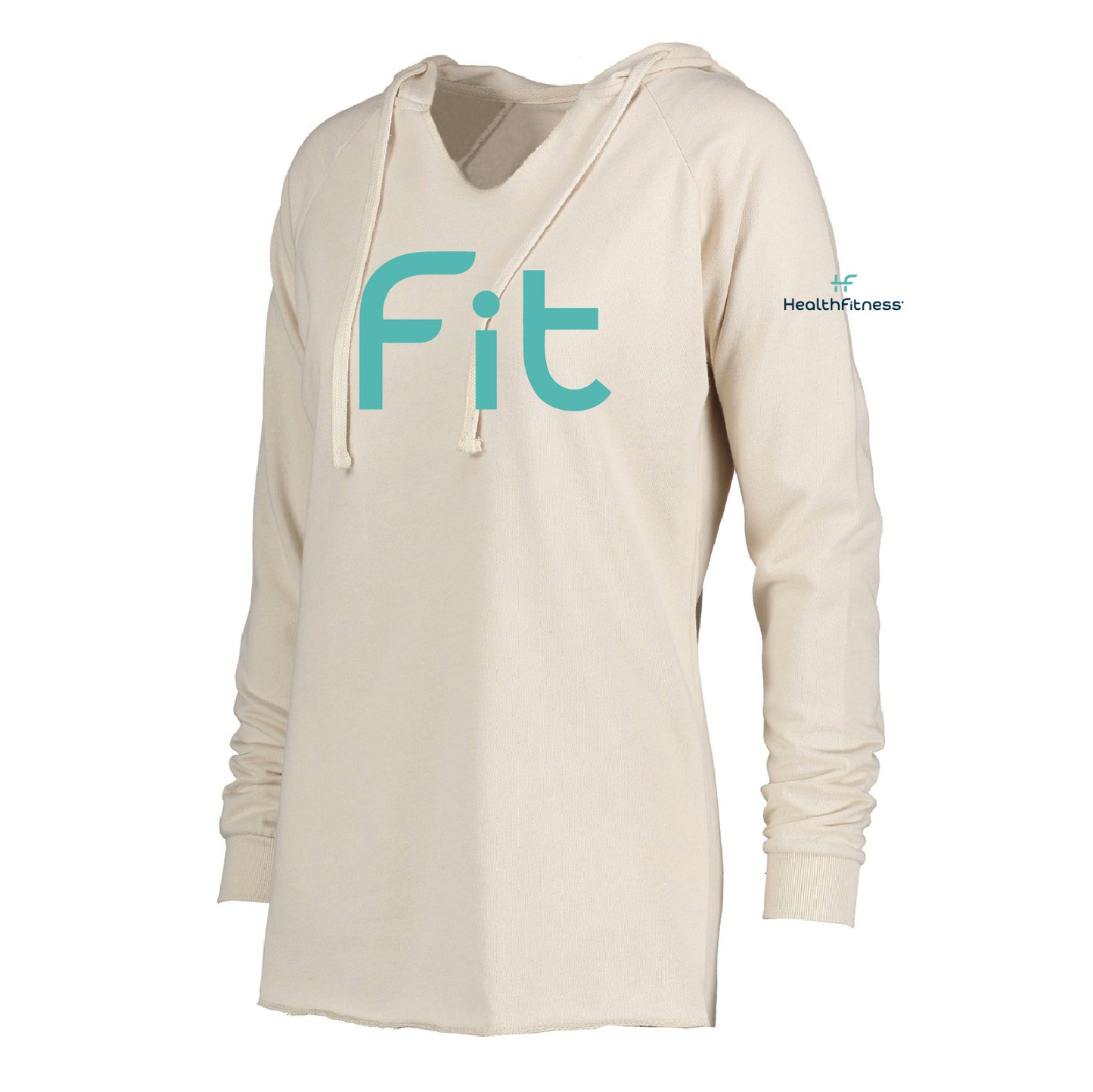 HealthFitness Ladies Beach Fleece Pullover Hood (FIT)