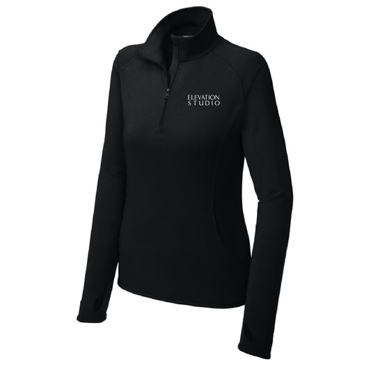 HF Elevation Studio Ladies Sport-Wick Stretch 1/2-Zip