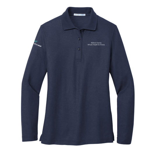 Uniform Ladies Silk Touch™ Long Sleeve Polo (WF)