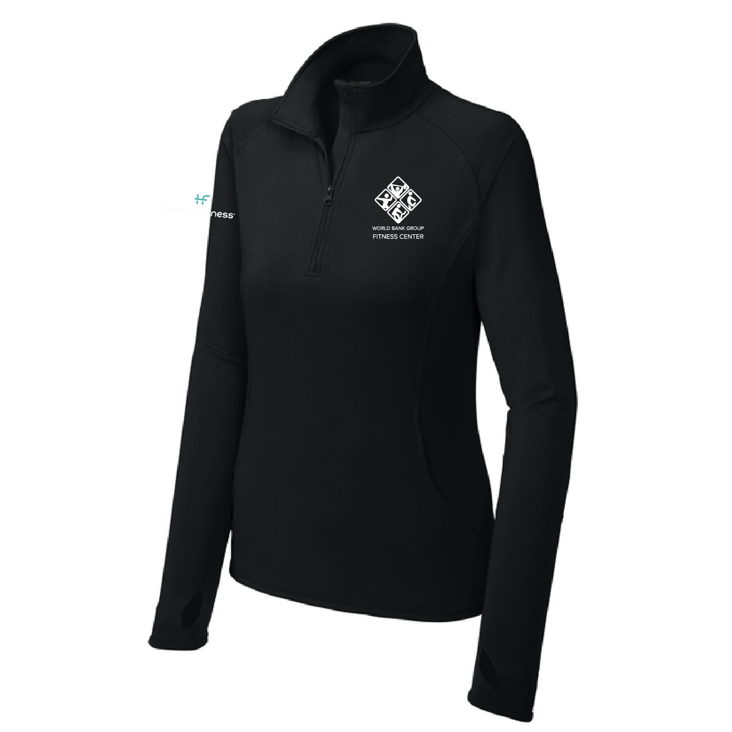 HF World Bank Women's Sport-Wick® Stretch 1/4-Zip Pullover