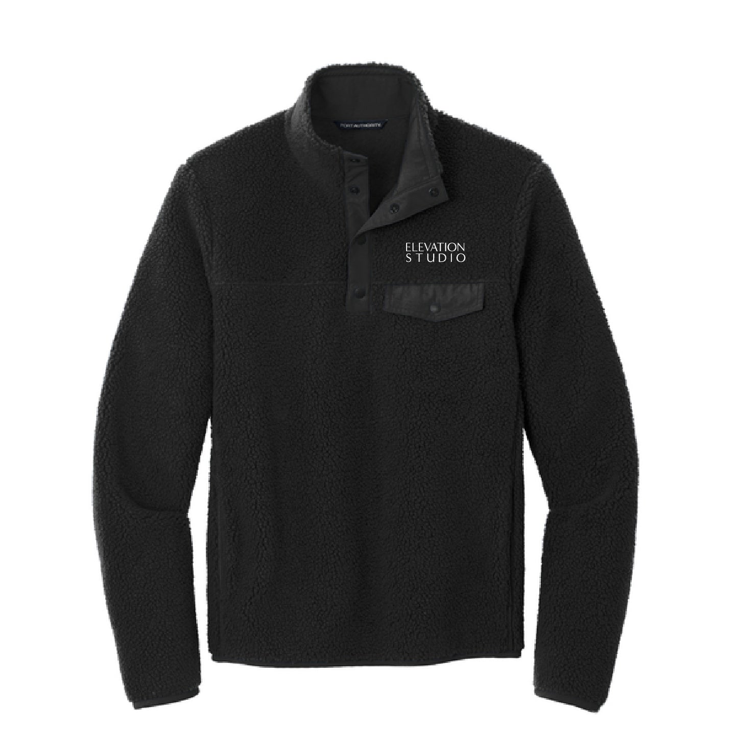HF Elevation Studio Camp Fleece Snap Pullover