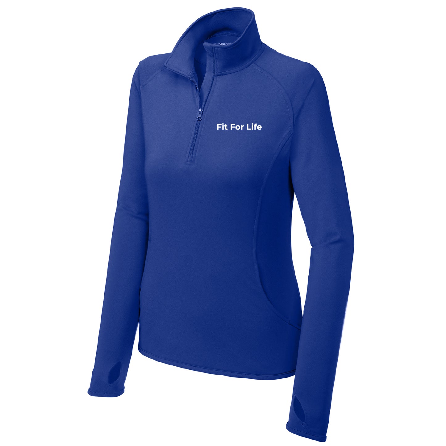 Fit For Life Women's Sport-Wick® Stretch 1/4-Zip Pullover