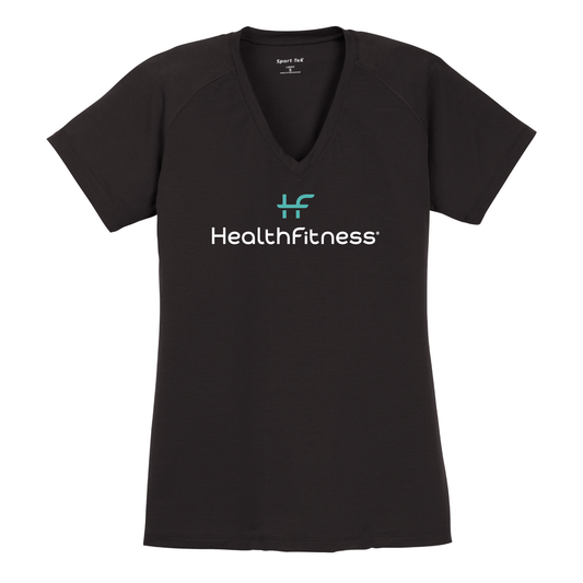HealthFitness Ladies Ultimate Performance V-Neck Tee (HF FF)