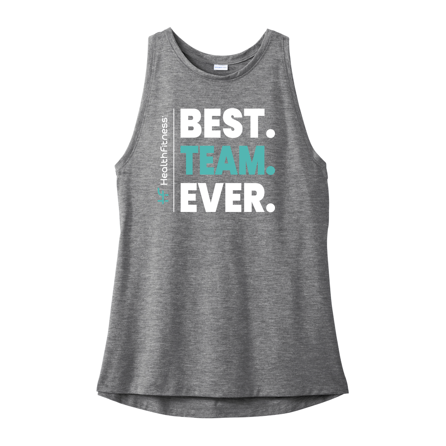 Best Team Ever Ladies Tri-Blend Wicking Tank