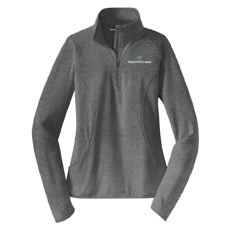 HealthFitness Ladies Sport-Wick Stretch 1/2-Zip