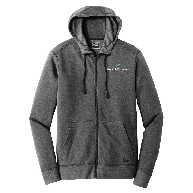 HealthFitness Tri-Blend Fleece Full-Zip Hoodie